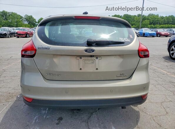 1FADP3K22GL359152 2016 FORD FOCUS Beige Հետևի տեսք