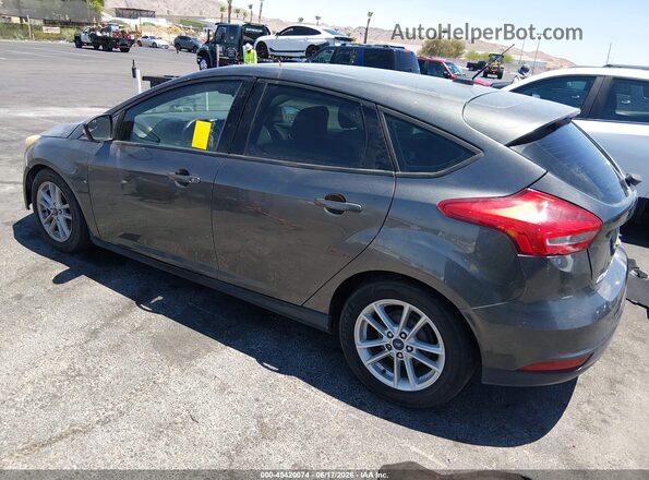 1FADP3K22HL231799 2017 FORD FOCUS Silver Tył lewy
