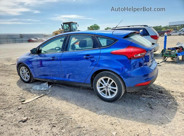 1FADP3K22JL222400 2018 FORD FOCUS Blue Rear left