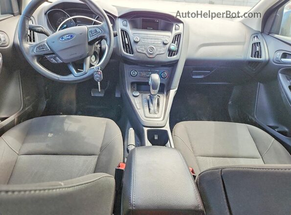 1FADP3K22JL222400 2018 FORD FOCUS Blue Dashboard view