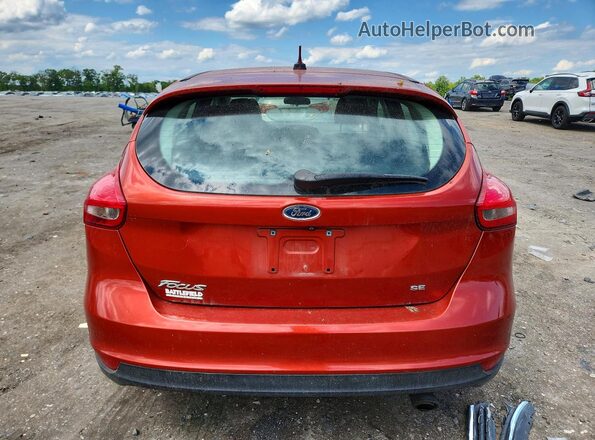 1FADP3K22JL308905 2018 FORD FOCUS Red 
