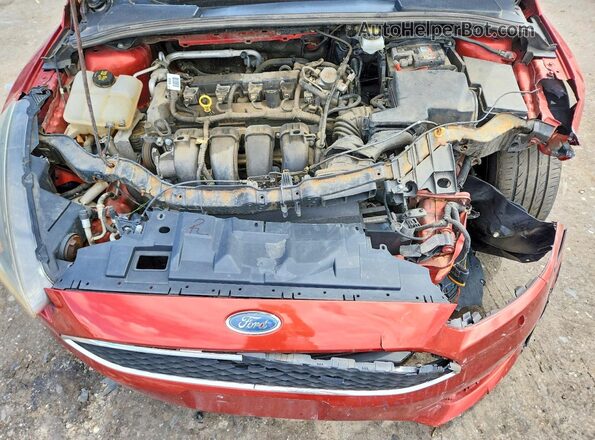 1FADP3K22JL308905 2018 FORD FOCUS Red 