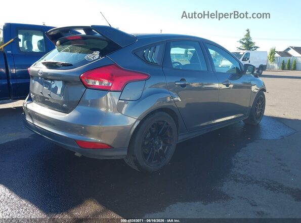 1FADP3K22JL315269 2018 FORD FOCUS Gray Trasero derecho