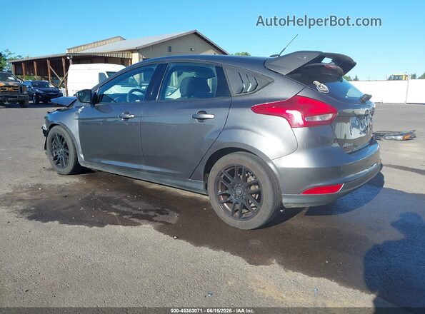 1FADP3K22JL315269 2018 FORD FOCUS Gray Trasero izquierdo