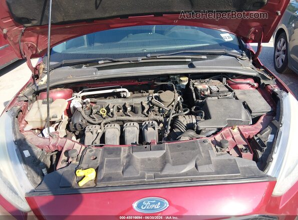 1FADP3K23GL236248 2016 FORD FOCUS Red Widok z tyłu