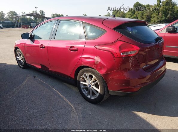 1FADP3K23GL236248 2016 FORD FOCUS Red Tył lewy