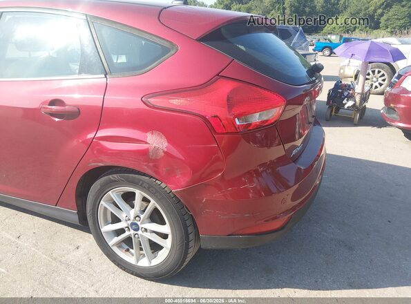 1FADP3K23GL236248 2016 FORD FOCUS Red Widok z przodu