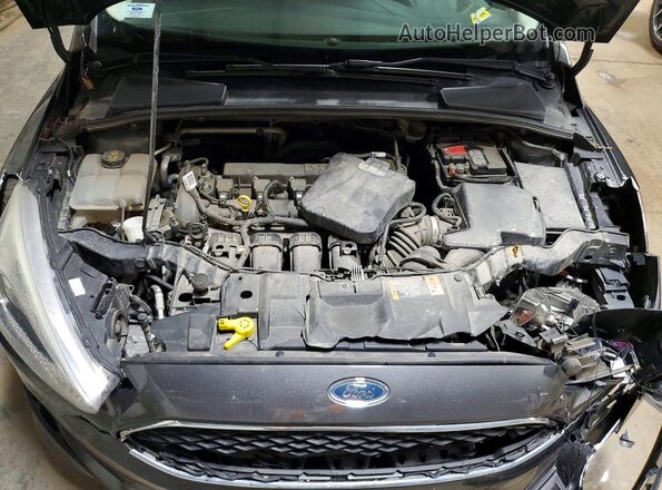 1FADP3K23GL246987 2016 FORD FOCUS Серый Вид задней части салона