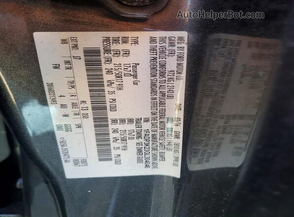 1FADP3K23GL304046 2016 FORD FOCUS Gray Շարժիչի բաժամունքի տեսք