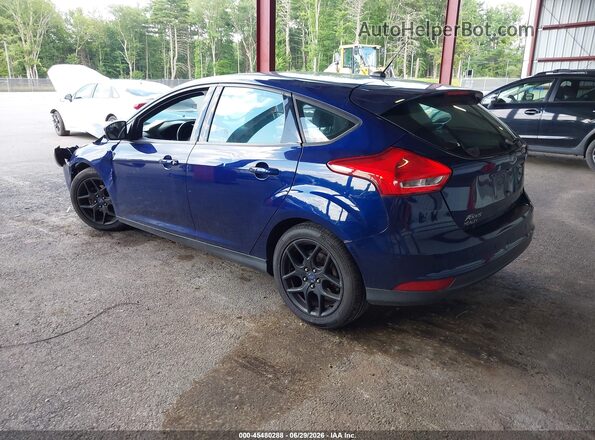 1FADP3K23GL321817 2016 FORD FOCUS Blue Rear left