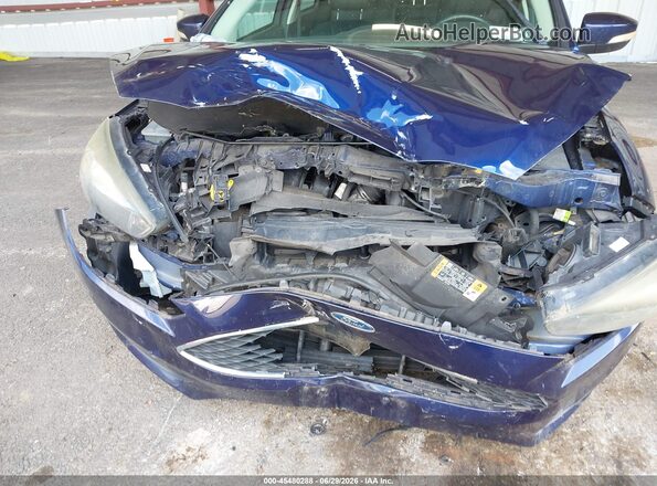 1FADP3K23GL321817 2016 FORD FOCUS Blue Instrument cluster view