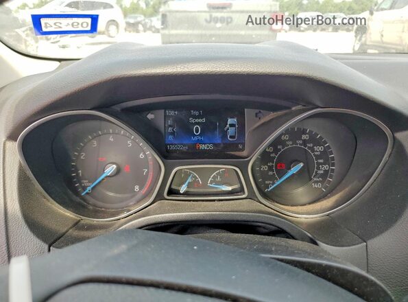 1FADP3K23GL336480 2016 FORD FOCUS Темно-бордовый Вид щитка приборов