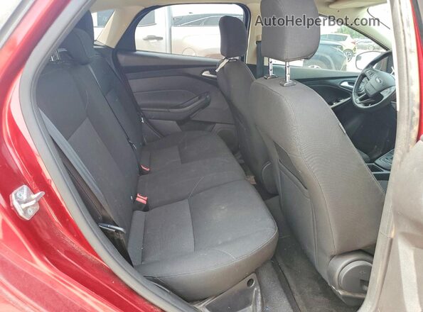1FADP3K23GL336480 2016 FORD FOCUS Темно-бордовый Вид задних сидений