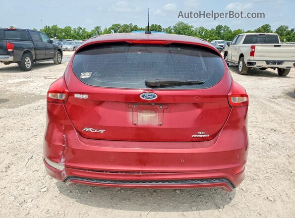 1FADP3K23GL336480 2016 FORD FOCUS Темно-бордовый Вид сзади