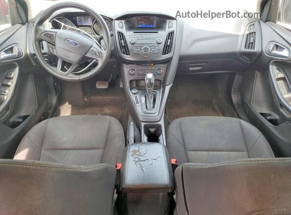1FADP3K23GL336480 2016 FORD FOCUS Темно-бордовый Вид панели приборов