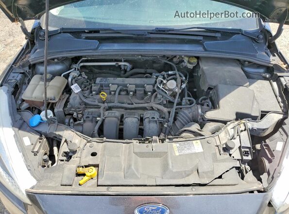 1FADP3K23GL377725 2016 FORD FOCUS Gray Vista interior trasera