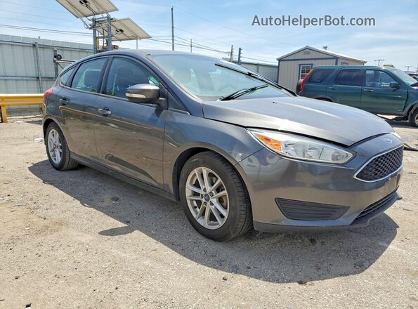 1FADP3K23GL377725 2016 FORD FOCUS Gray Delantero derecho