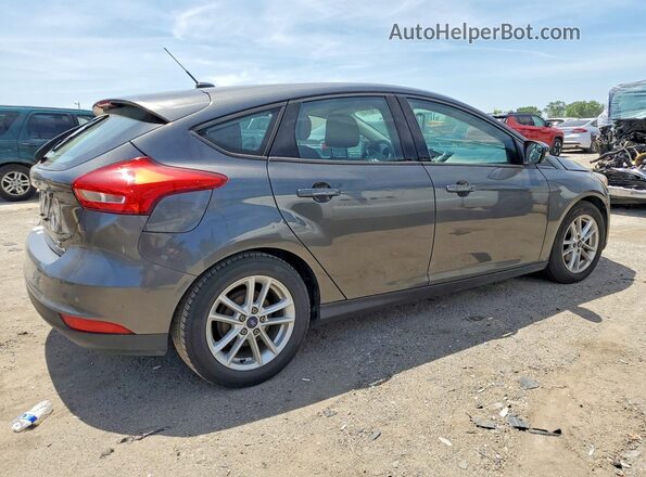 1FADP3K23GL377725 2016 FORD FOCUS Gray Trasero derecho