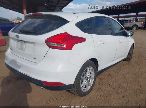 1FADP3K23HL217376 2017 FORD FOCUS White Tył prawy