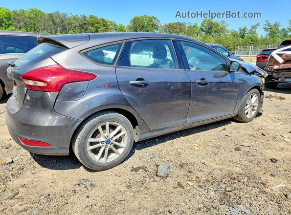 1FADP3K23JL245975 2018 FORD FOCUS Серый Задняя правая четверть
