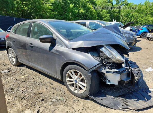 1FADP3K23JL245975 2018 FORD FOCUS Серый Передняя правая четверть