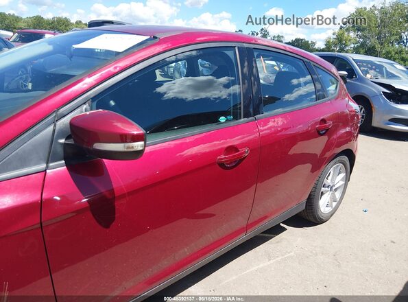 1FADP3K24GL213366 2016 FORD FOCUS Red სალონის 360-გრადუსიანი ხედი