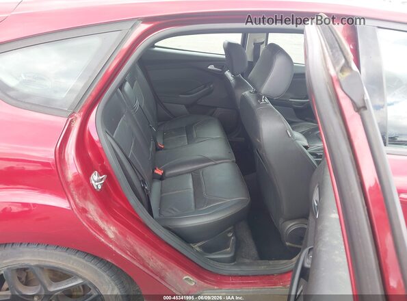 1FADP3K24GL247310 2016 FORD FOCUS Red VIN კოდის სტიკერის ხედი