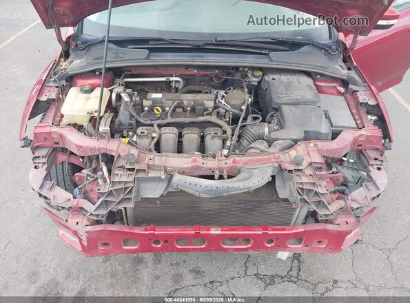 1FADP3K24GL247310 2016 FORD FOCUS Red უკანა ხედი