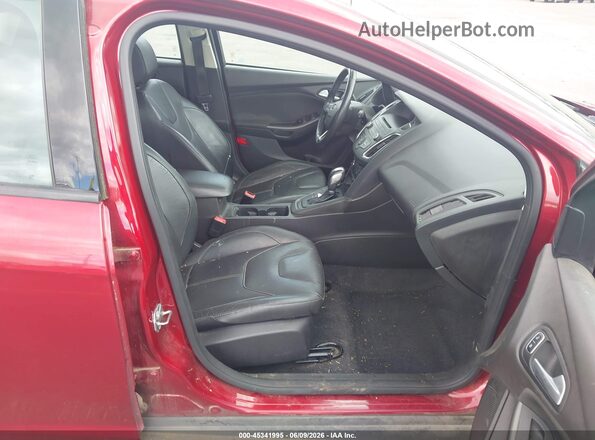 1FADP3K24GL247310 2016 FORD FOCUS Red წინა სალონის ხედი