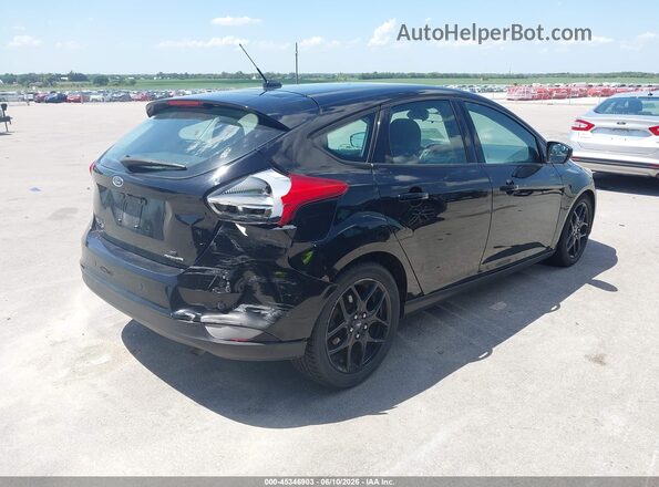 1FADP3K24GL275432 2016 FORD FOCUS Black Trasero derecho