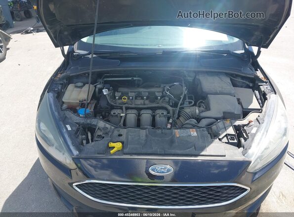 1FADP3K24GL275432 2016 FORD FOCUS Black Vista trasera