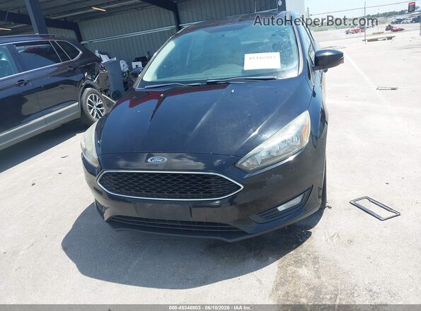 1FADP3K24GL275432 2016 FORD FOCUS Black Vista del cuadro de instrumentos