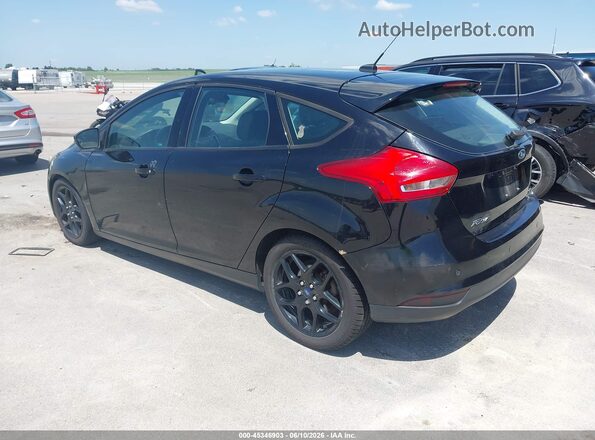 1FADP3K24GL275432 2016 FORD FOCUS Black Trasero izquierdo