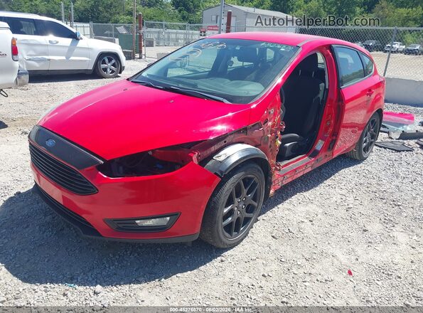 1FADP3K24GL286950 2016 FORD FOCUS Red Առջևի ձախ երեք քառորդ տեսարան
