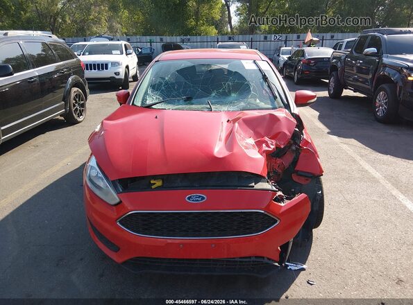 1FADP3K24GL373554 2016 FORD FOCUS Red Widok zestawu wskaźników