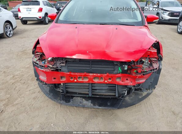 1FADP3K24GL378592 2016 FORD FOCUS Red Вид спереду