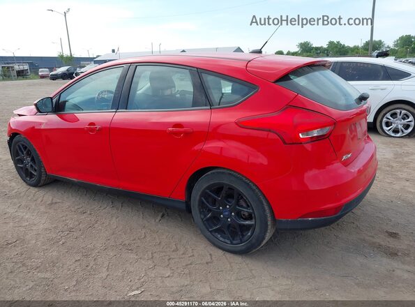 1FADP3K24GL378592 2016 FORD FOCUS Red Задня ліва чверть