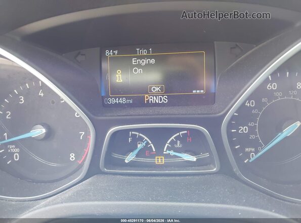 1FADP3K24GL378592 2016 FORD FOCUS Red Вид задніх сидінь