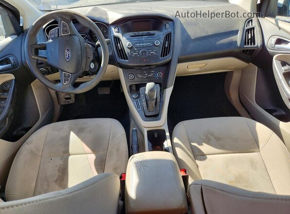 1FADP3K24HL233215 2017 FORD FOCUS White წინა პანელის ხედი