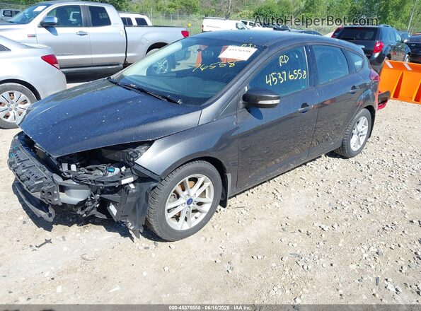 1FADP3K24HL275593 2017 FORD FOCUS Gray Front left