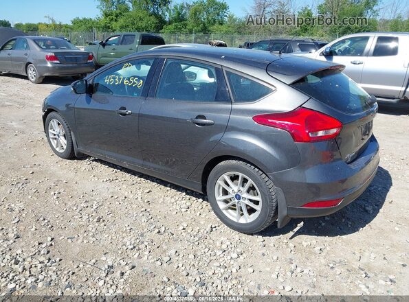 1FADP3K24HL275593 2017 FORD FOCUS Gray Rear left