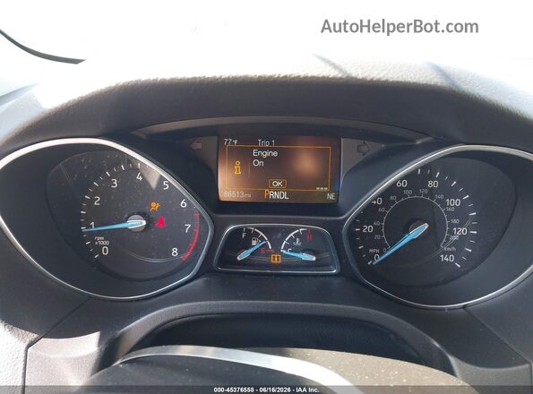 1FADP3K24HL275593 2017 FORD FOCUS Gray Rear seats view