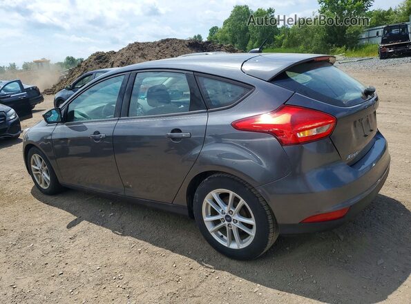 1FADP3K24JL203038 2018 FORD FOCUS Gray Задня ліва чверть