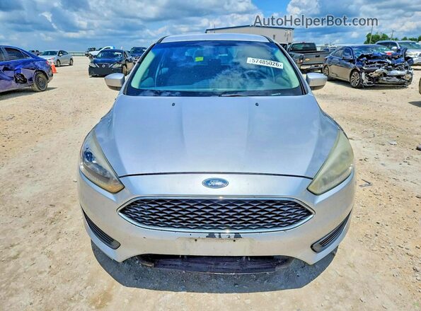 1FADP3K24JL326788 2018 FORD FOCUS Silver Вид спереду