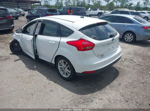 1FADP3K24JL332381 2018 FORD FOCUS White Rear left
