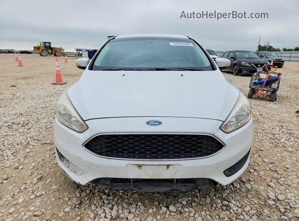 1FADP3K25GL244867 2016 FORD FOCUS Белый Вид спереди