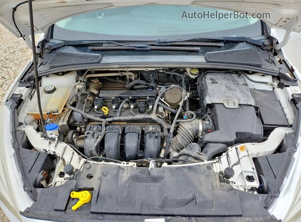 1FADP3K25GL244867 2016 FORD FOCUS Белый Вид задней части салона