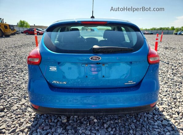 1FADP3K25GL253861 2016 FORD FOCUS Blue უკანა ხედი