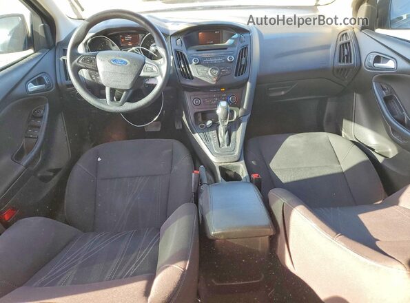 1FADP3K25GL257988 2016 FORD FOCUS Black Widok deski rozdzielczej