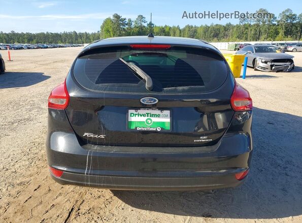 1FADP3K25GL257988 2016 FORD FOCUS Black Widok z tyłu